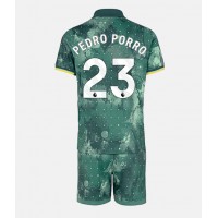 Tottenham Hotspur Pedro Porro #23 Kolmas Peliasu Lasten 2024-25 Lyhythihainen (+ Lyhyet housut)